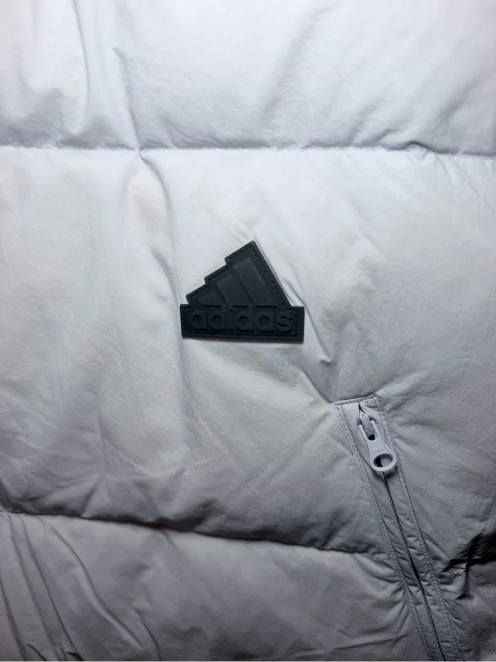 Adidas woman light lavender/silverish Puffer Jacket - Lightweight Insulated Coat